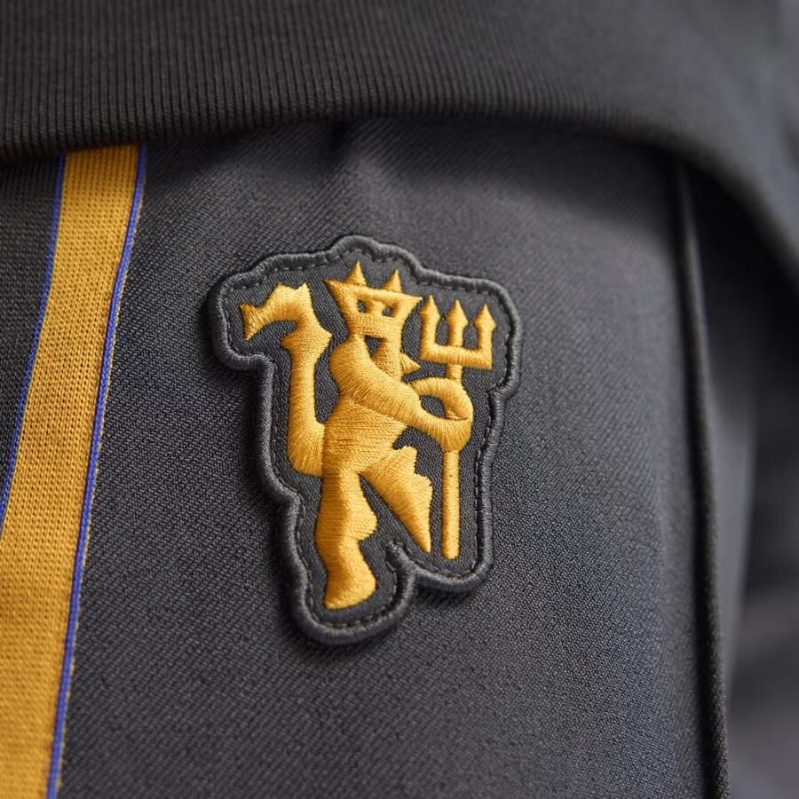 Adidas Originals Manchester United FC Icons Track Pants Zwart- Heren Zwart