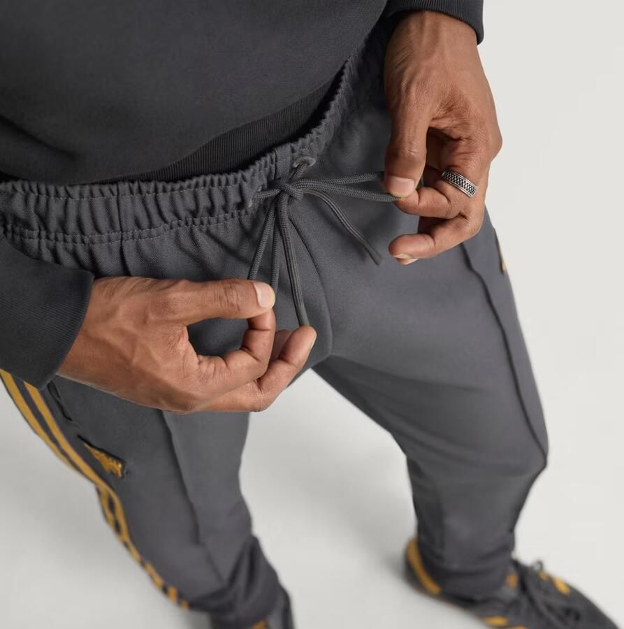 Adidas Originals Manchester United FC Icons Track Pants Zwart- Heren Zwart - Foto 4