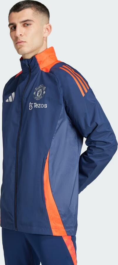 Adidas Trainingsjack Veste de survêtement Extérieur Manchester United 2024 25