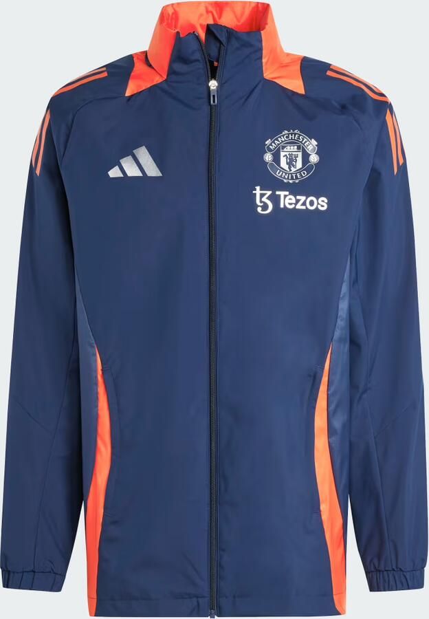 Adidas Trainingsjack Veste de survêtement Extérieur Manchester United 2024 25 - Foto 4