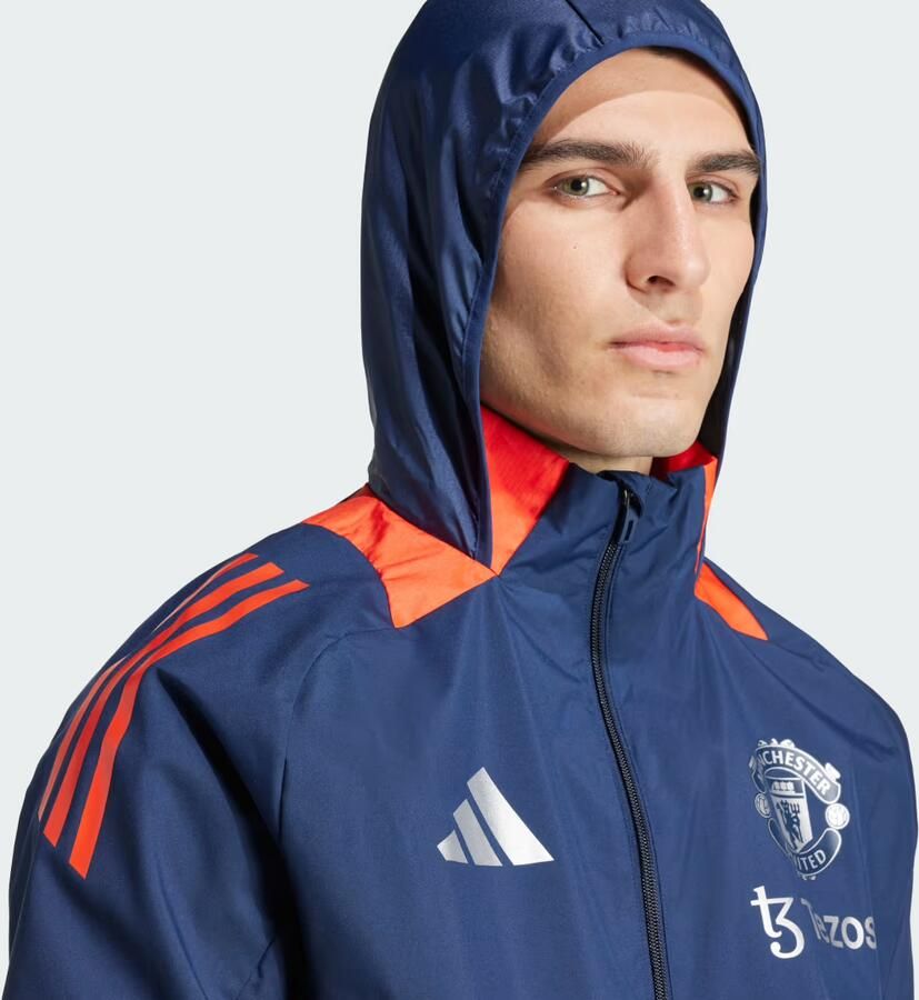 Adidas Trainingsjack Veste de survêtement Extérieur Manchester United 2024 25 - Foto 3