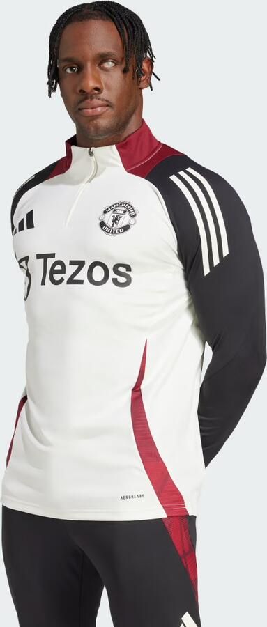 Adidas Manchester United Tiro 24 Training Top White- Heren White - Foto 6
