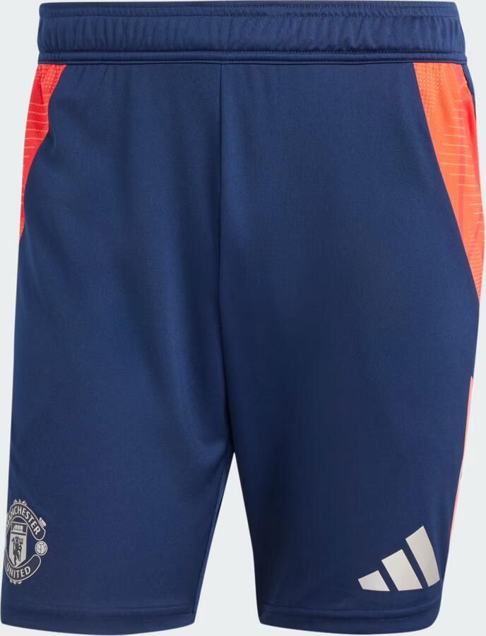 Adidas Manchester United FC Training Shorts Night Indigo Bright Red- Heren Night Indigo Bright Red - Foto 3