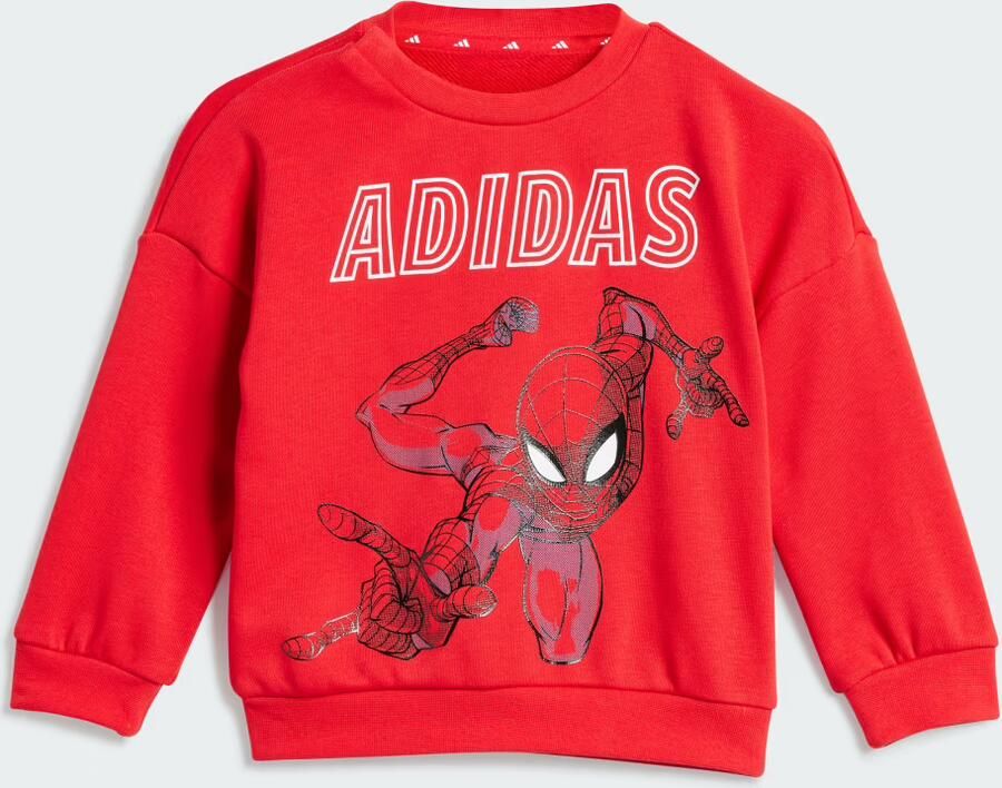 Adidas MARVEL SPIDER- JOGGINGPAK Rood Kind Rood - Foto 3