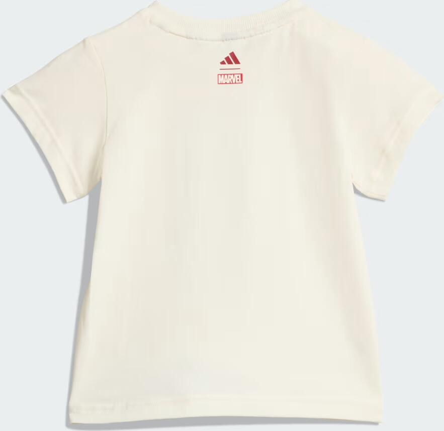 Adidas Spider- T-shirt shorts Set Infant Wit - Foto 2