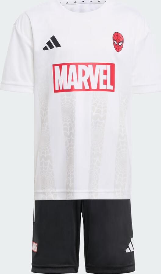 Adidas Spider- T-Shirt Shorts Set Children Wit - Foto 2