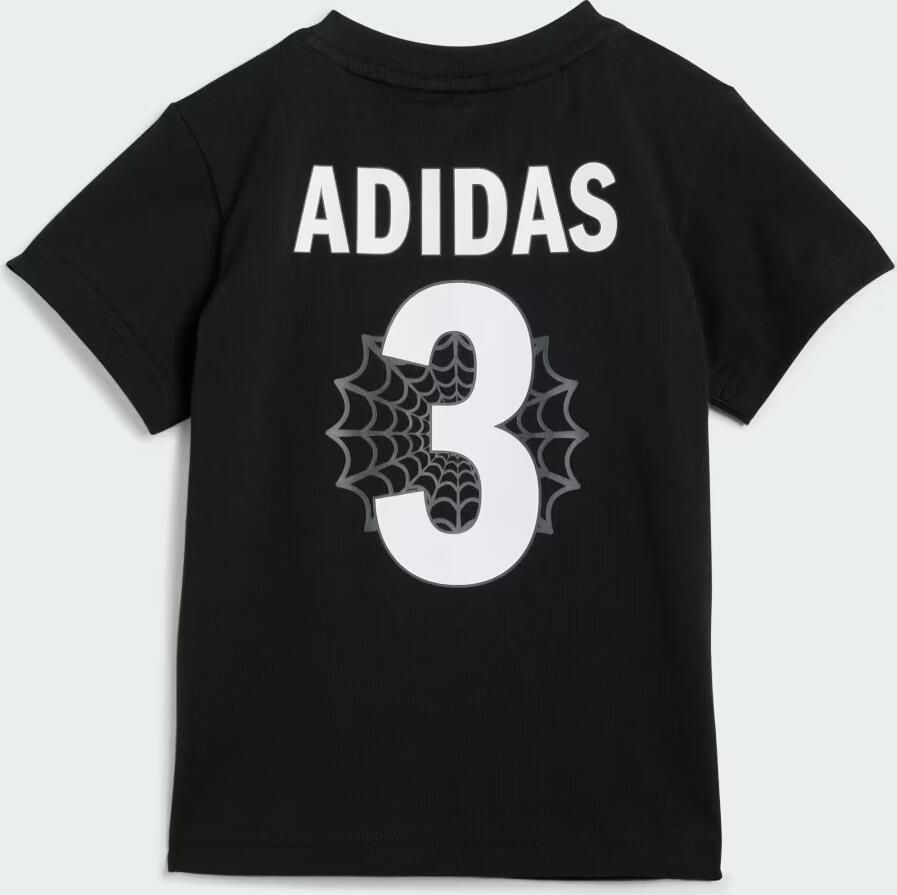 Adidas Spider- T-Shirt Shorts Set Infant Zwart