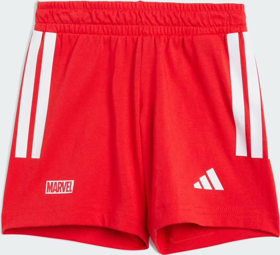 Adidas Spider- T-Shirt Shorts Set Infant Zwart - Foto 5