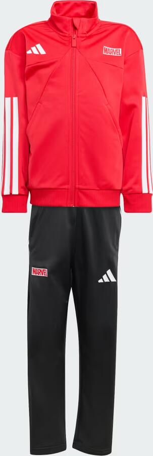 Adidas Spider- Full Zip Tracksuit Children Rood - Foto 5