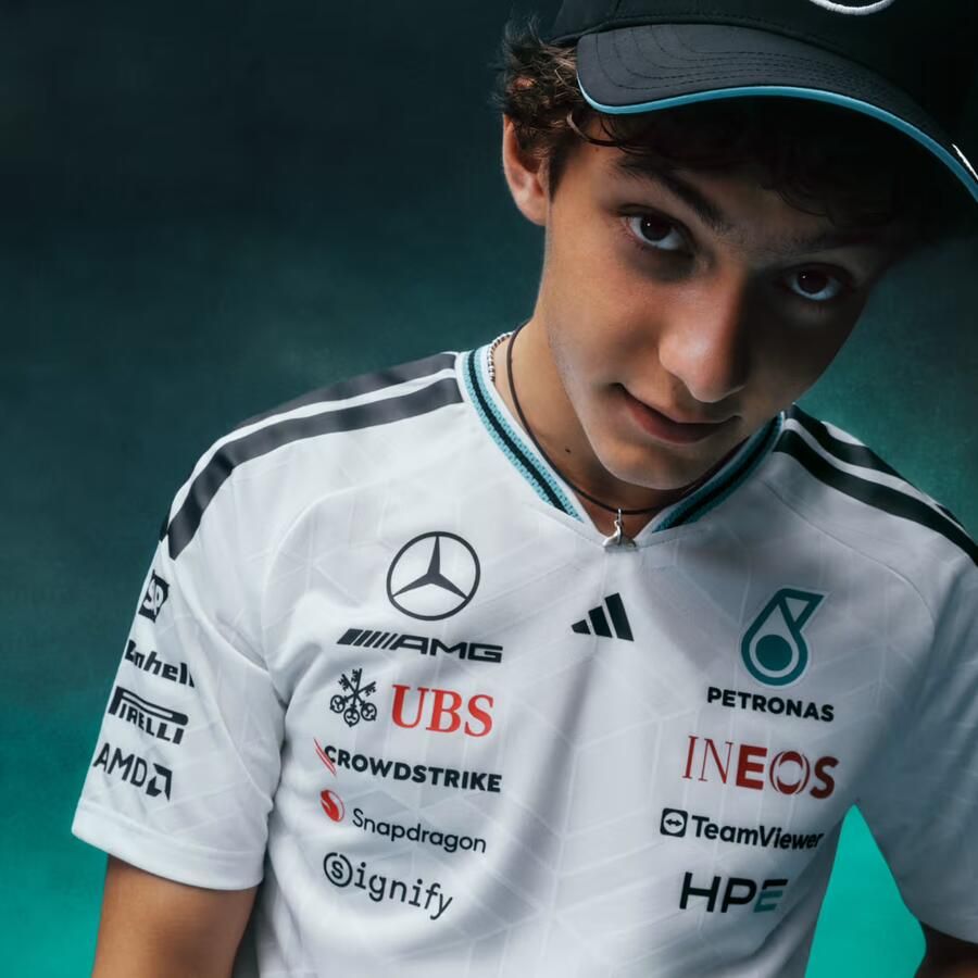 Adidas MERCEDES AMG PETRONAS FORMULA 1 TEAM AUTHENTIEK COUREURSSHIRT