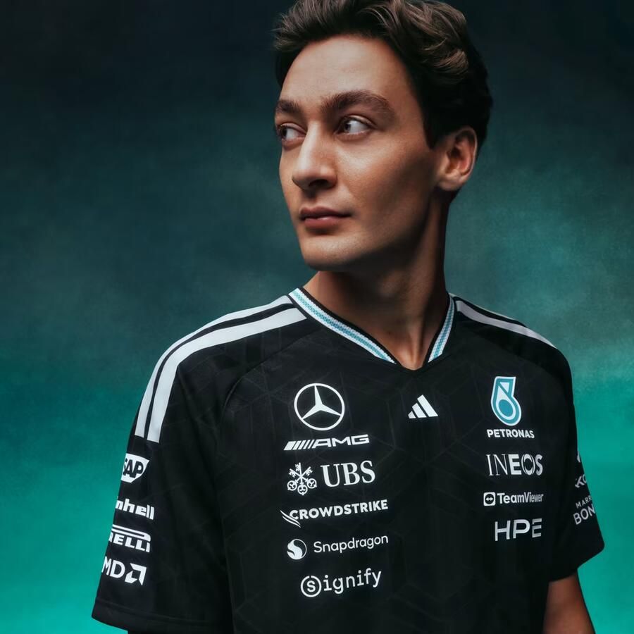 Adidas MERCEDES AMG PETRONAS FORMULA 1 TEAM AUTHENTIEK COUREURSSHIRT