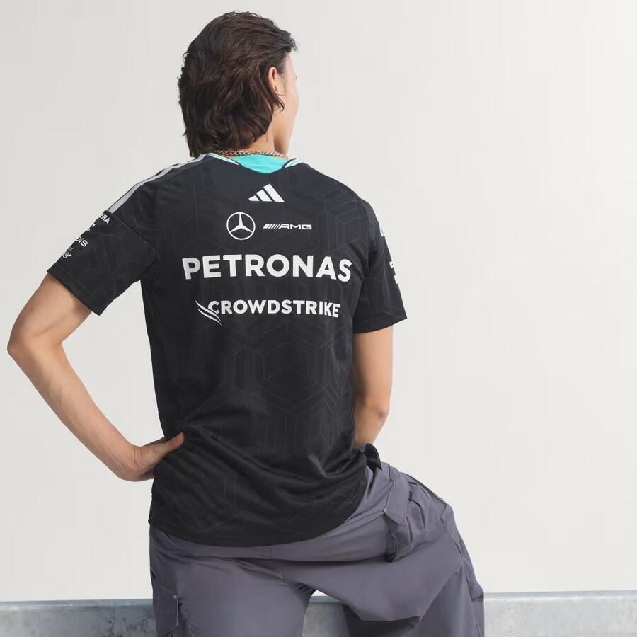 Adidas MERCEDES AMG PETRONAS FORMULA 1 TEAM AUTHENTIEK COUREURSSHIRT - Foto 2