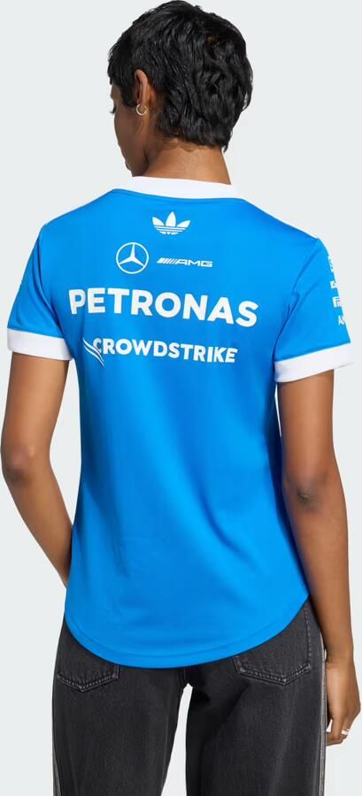 Adidas MERCEDES AMG PETRONAS FORMULA 1 TEAM BLUE WONDER DRIVER SHIRT - Foto 6