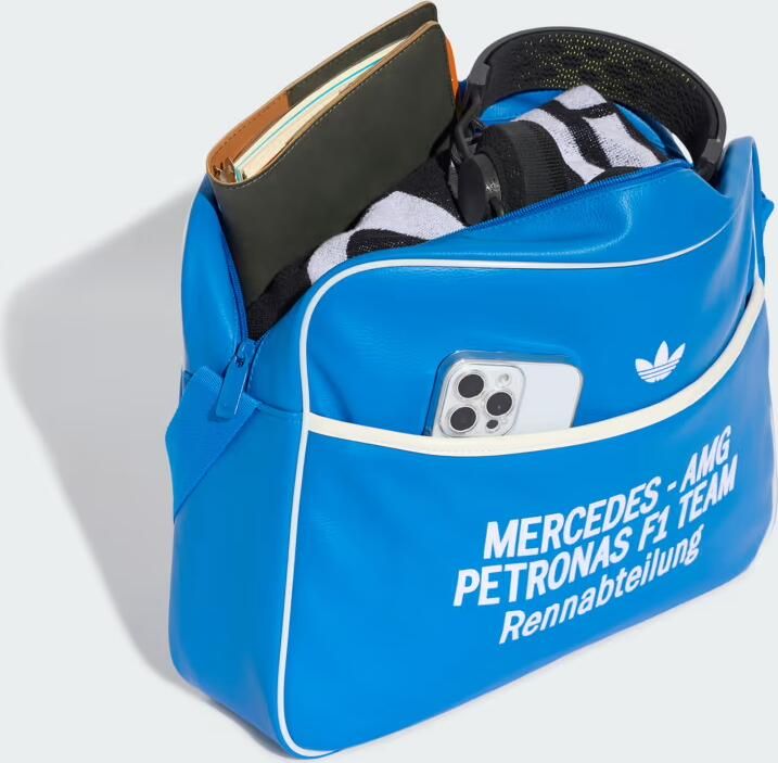 Adidas MERCEDES AMG PETRONAS FORMULA 1 TEAM BLUE WONDER TAS - Foto 5