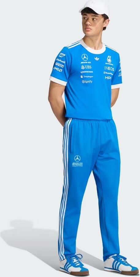 Adidas MERCEDES AMG PETRONAS FORMULA 1 TEAM BLUE WONDER TRAININGSBROEK - Foto 5