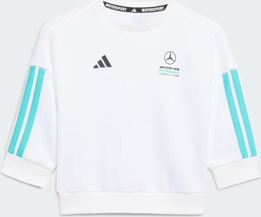 Adidas MERCEDES AMG PETRONAS FORMULA 1 TEAM DNA BABY JOGGINGPAK MET LANGE MOUWEN - Foto 3