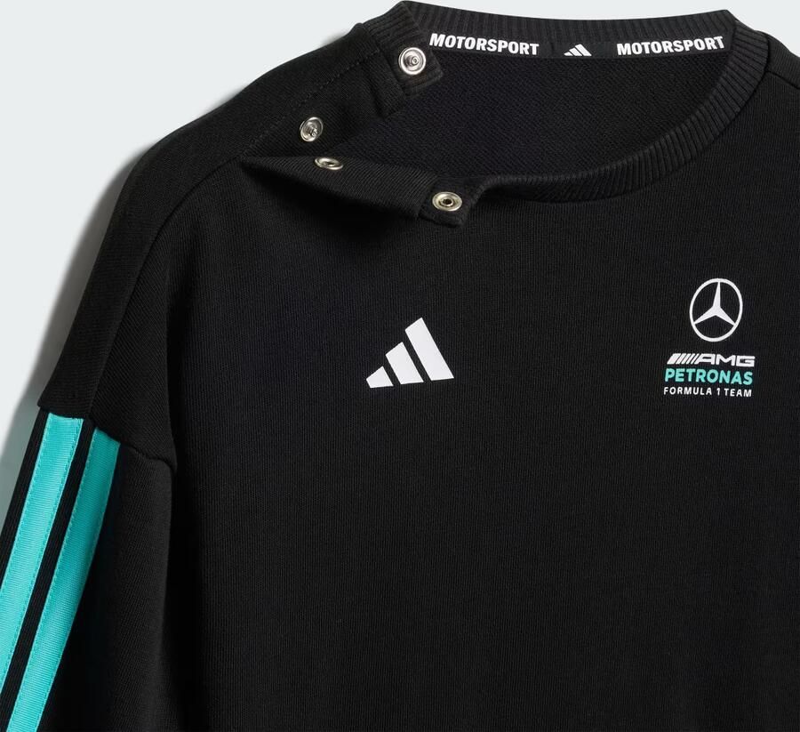 Adidas MERCEDES AMG PETRONAS FORMULA 1 TEAM DNA BABY JOGGINGPAK MET LANGE MOUWEN - Foto 2