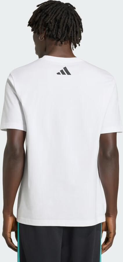 Adidas Mercedes Amg Petronas F1 Dna Graphic T-shirt Wit- Heren Wit - Foto 7