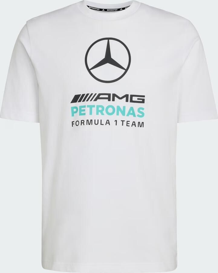 Adidas Mercedes Amg Petronas F1 Dna Graphic T-shirt Wit- Heren Wit - Foto 4