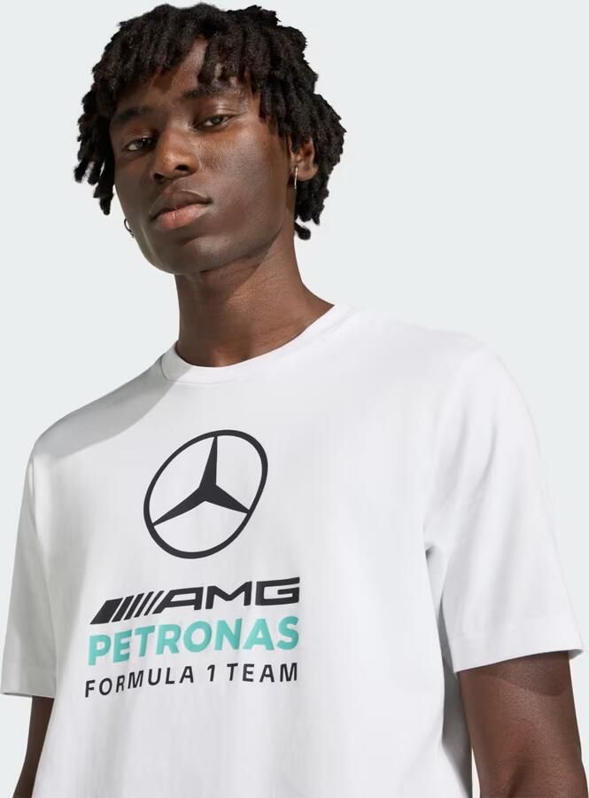 Adidas Mercedes Amg Petronas F1 Dna Graphic T-shirt Wit- Heren Wit - Foto 5