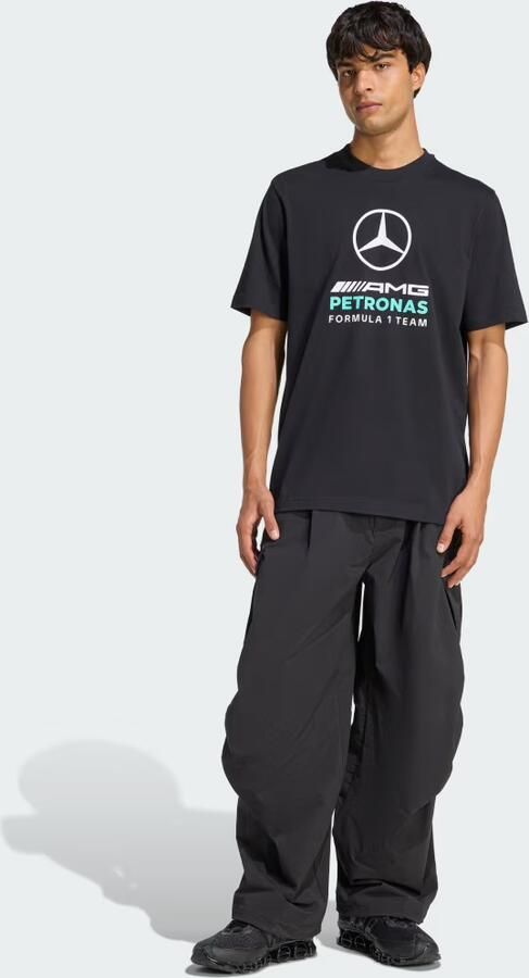 Adidas Mercedes Amg Petronas F1 Dna Graphic T-shirt Zwart- Heren Zwart - Foto 5