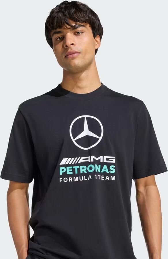 Adidas Mercedes Amg Petronas F1 Dna Graphic T-shirt Zwart- Heren Zwart - Foto 4