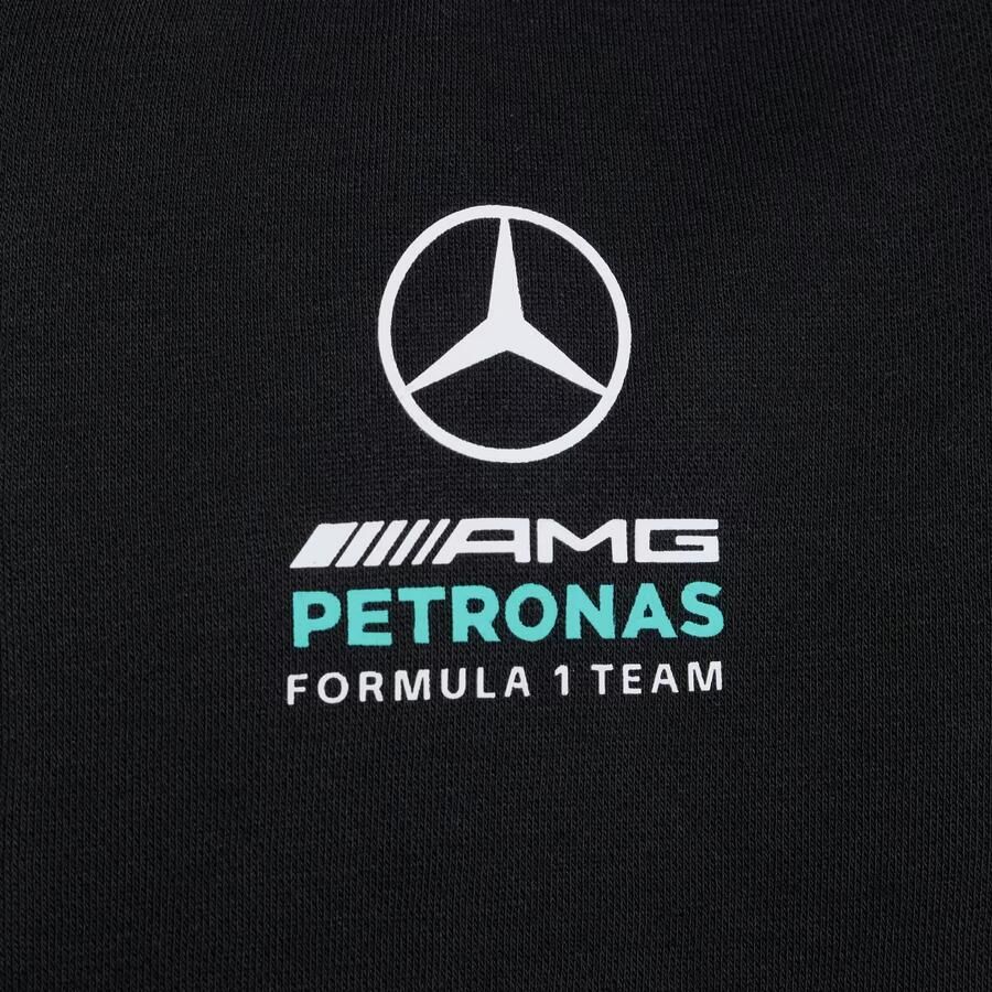Adidas MERCEDES AMG PETRONAS FORMULA 1 TEAM DNA HOODIE MET LANGE RITSSLUITING - Foto 3
