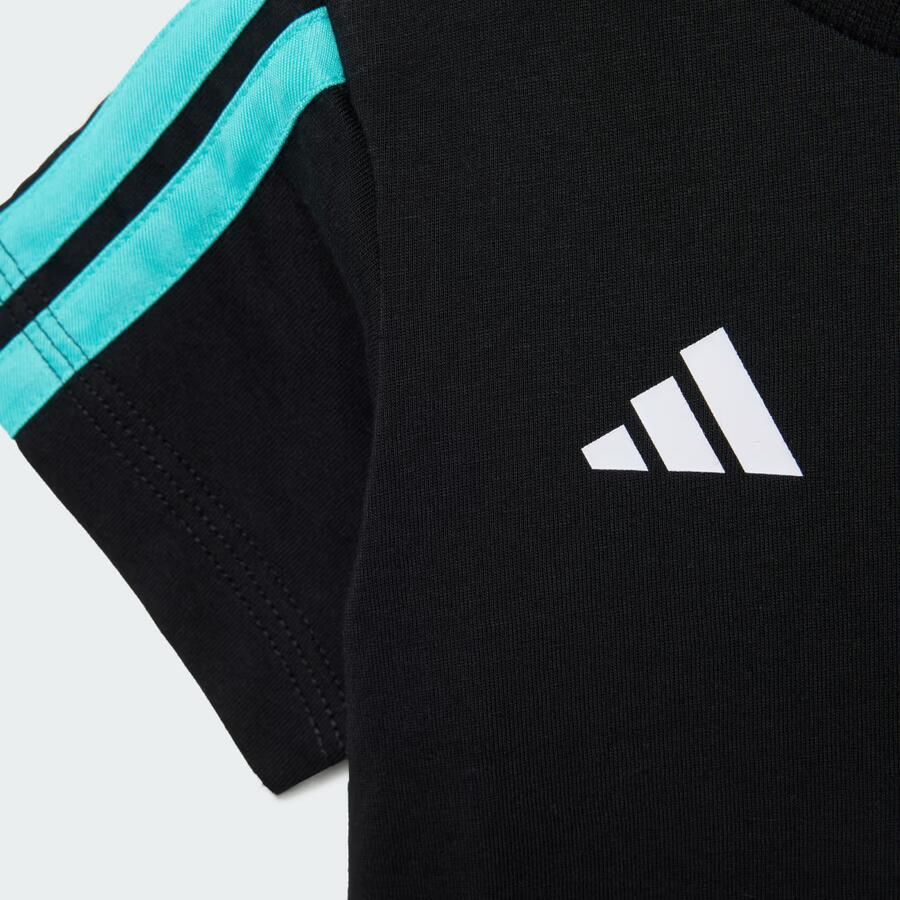 Adidas MERCEDES AMG PETRONAS FORMULA 1 TEAM DNA JOGGINGSET MET KORTE MOUWEN BABY - Foto 2