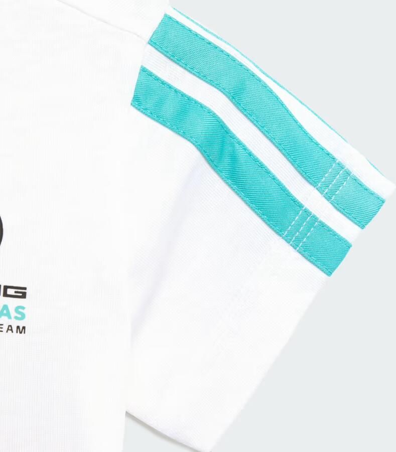 Adidas MERCEDES AMG PETRONAS FORMULA 1 TEAM DNA JOGGINGSET MET KORTE MOUWEN BABY - Foto 5