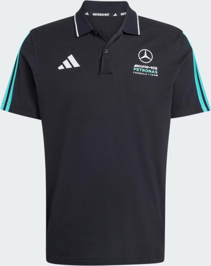 Adidas MERCEDES AMG PETRONAS FORMULA 1 TEAM DNA POLOSHIRT - Foto 3