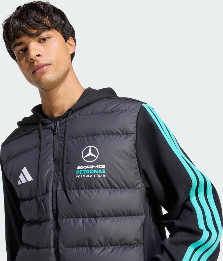 Adidas MERCEDES AMG PETRONAS FORMULA 1 TEAM DNA PUFFERJACK - Foto 2