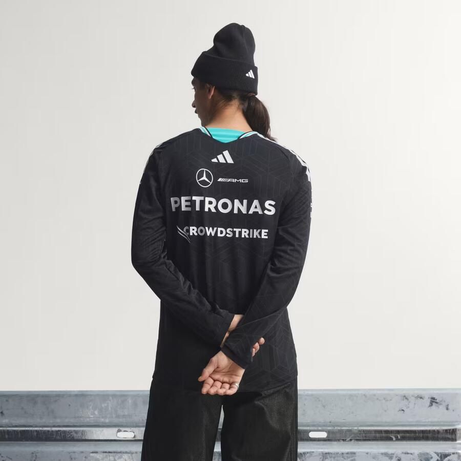 Adidas MERCEDES AMG PETRONAS FORMULA 1 TEAM DRIVER AUTHENTIEKE LONGSLEEVE - Foto 2