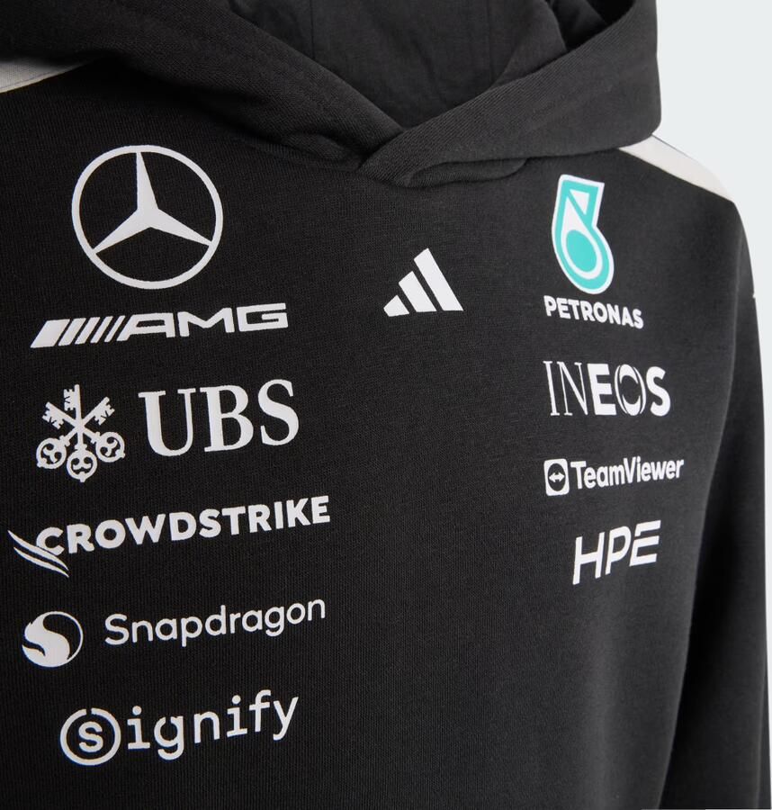 Adidas MERCEDES AMG PETRONAS FORMULA 1 TEAM DRIVER HOODIE - Foto 2