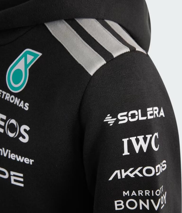 Adidas MERCEDES AMG PETRONAS FORMULA 1 TEAM DRIVER HOODIE - Foto 4