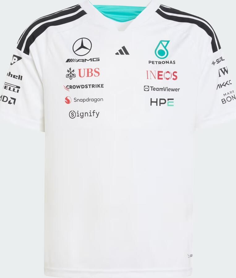 Adidas MERCEDES AMG PETRONAS FORMULA 1 TEAM DRIVER SHIRT