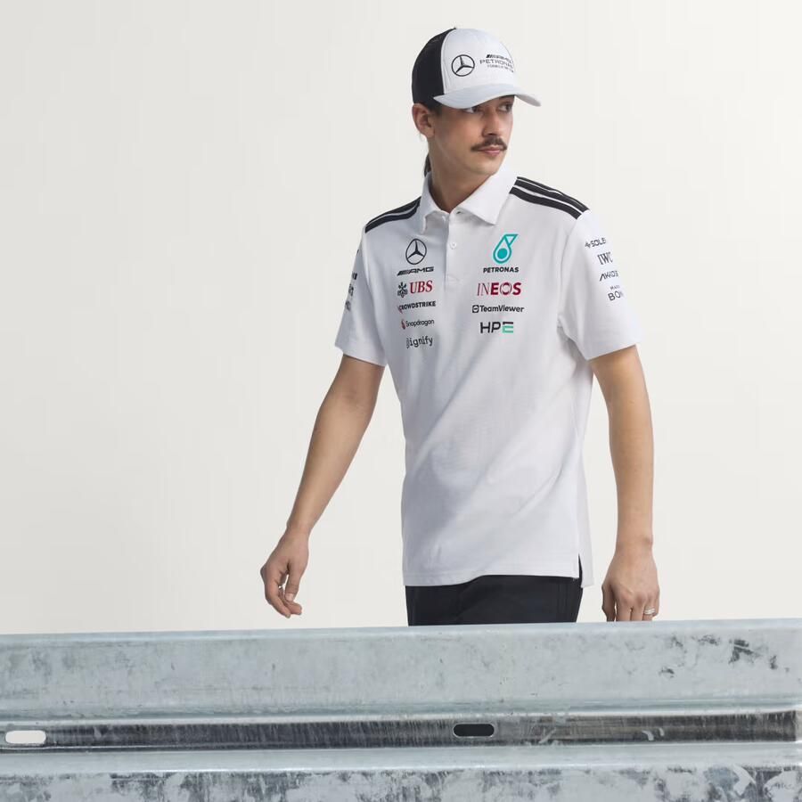 Adidas MERCEDES AMG PETRONAS FORMULA 1 TEAM ENGINEERS POLOSHIRT