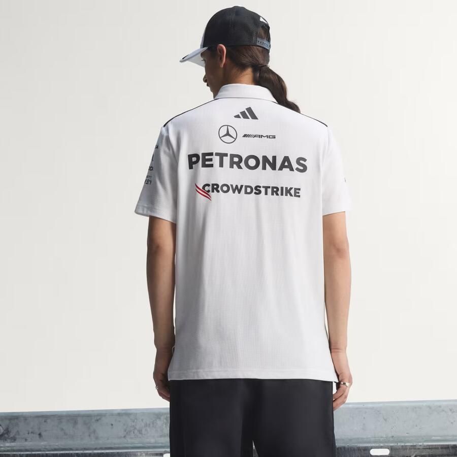 Adidas MERCEDES AMG PETRONAS FORMULA 1 TEAM ENGINEERS POLOSHIRT - Foto 2
