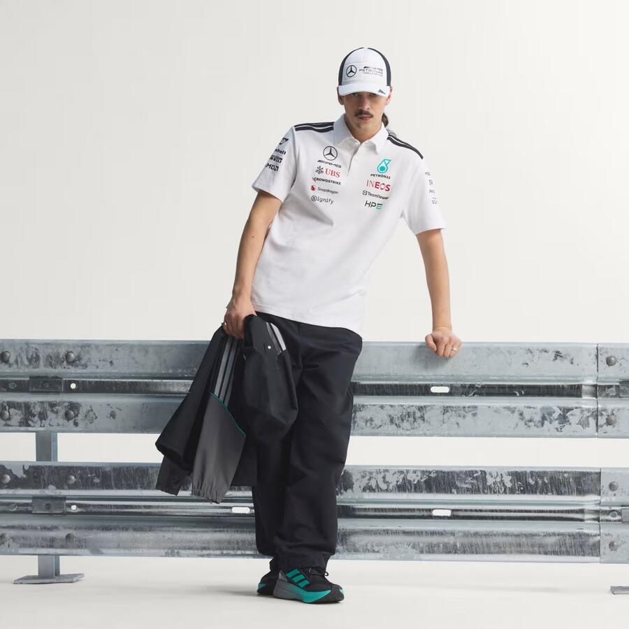 Adidas MERCEDES AMG PETRONAS FORMULA 1 TEAM ENGINEERS POLOSHIRT - Foto 3