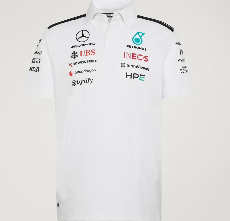 Adidas MERCEDES AMG PETRONAS FORMULA 1 TEAM ENGINEERS POLOSHIRT - Foto 6
