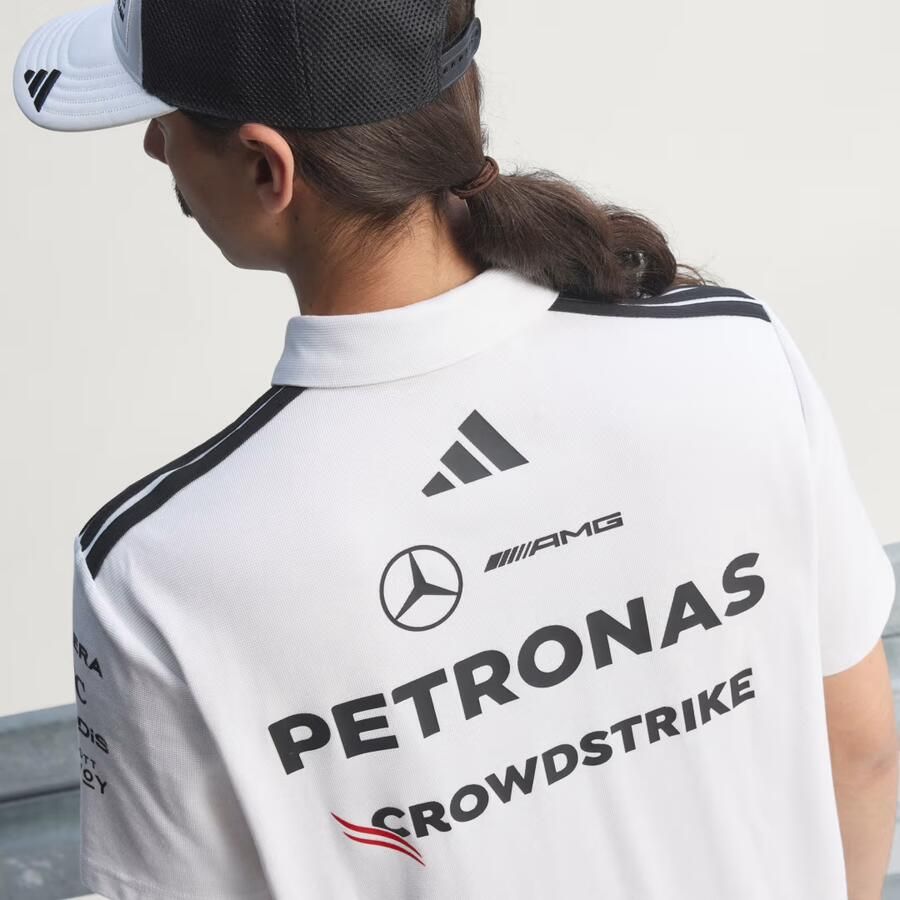 Adidas MERCEDES AMG PETRONAS FORMULA 1 TEAM ENGINEERS POLOSHIRT - Foto 4