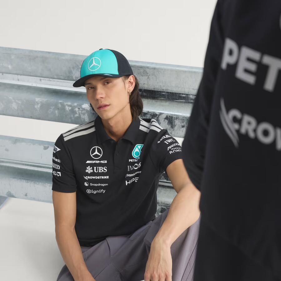Adidas MERCEDES AMG PETRONAS FORMULA 1 TEAM ENGINEERS POLOSHIRT