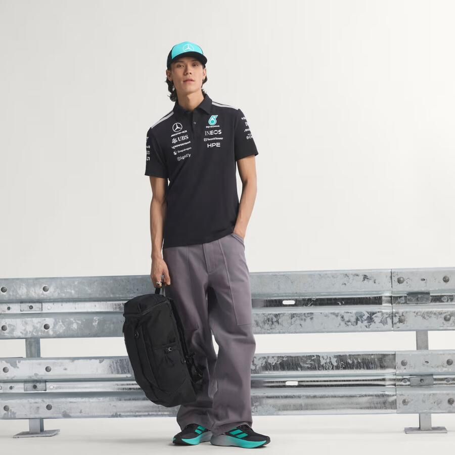 Adidas MERCEDES AMG PETRONAS FORMULA 1 TEAM ENGINEERS POLOSHIRT - Foto 3