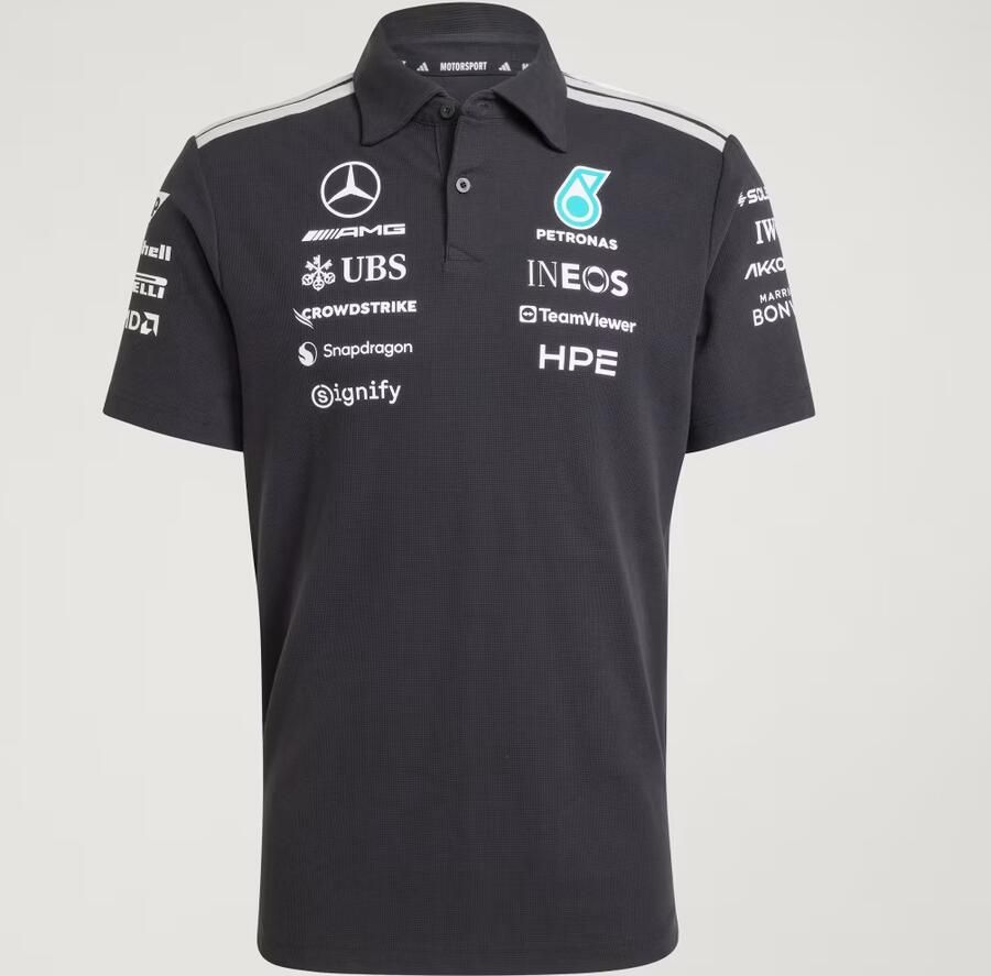 Adidas MERCEDES AMG PETRONAS FORMULA 1 TEAM ENGINEERS POLOSHIRT - Foto 6