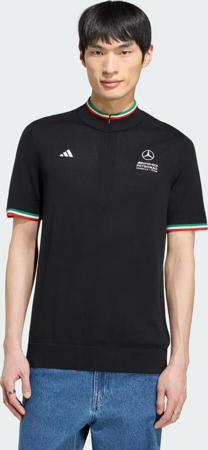 Adidas MERCEDES AMG PETRONAS FORMULA 1 TEAM GIRO DI MERCEDES MERINO SHIRT