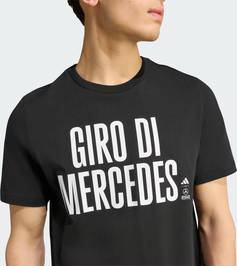 Adidas Mercedes AMG Petronas Formula 1 Team Giro Di Mercedes T-shirt - Foto 2