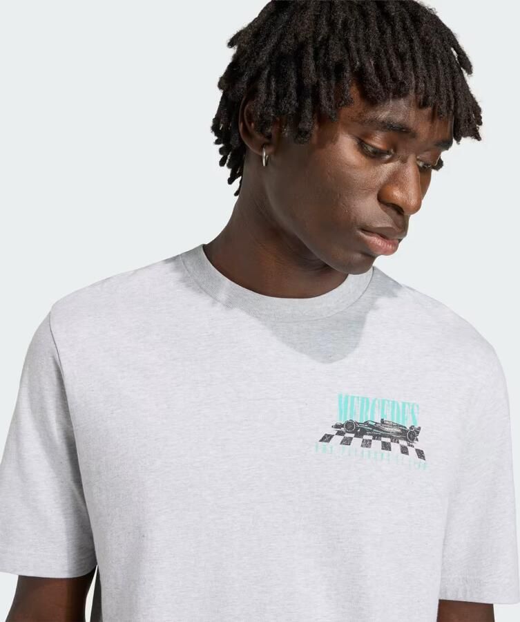 Adidas MERCEDES AMG PETRONAS FORMULA 1 TEAM GRAPHIC T-SHIRT 01 - Foto 2