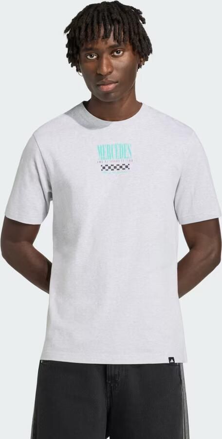 Adidas MERCEDES AMG PETRONAS FORMULA 1 TEAM GRAPHIC T-SHIRT 02