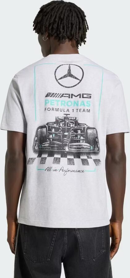 Adidas MERCEDES AMG PETRONAS FORMULA 1 TEAM GRAPHIC T-SHIRT 02 - Foto 6