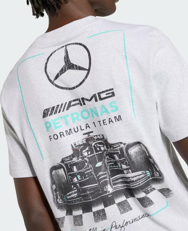 Adidas MERCEDES AMG PETRONAS FORMULA 1 TEAM GRAPHIC T-SHIRT 02 - Foto 2