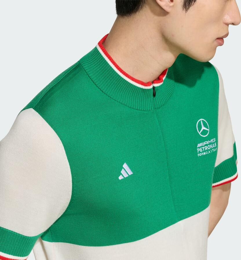 Adidas MERCEDES AMG PETRONAS FORMULA 1 TEAM IMOLA MERINO ITALIË SHIRT - Foto 2